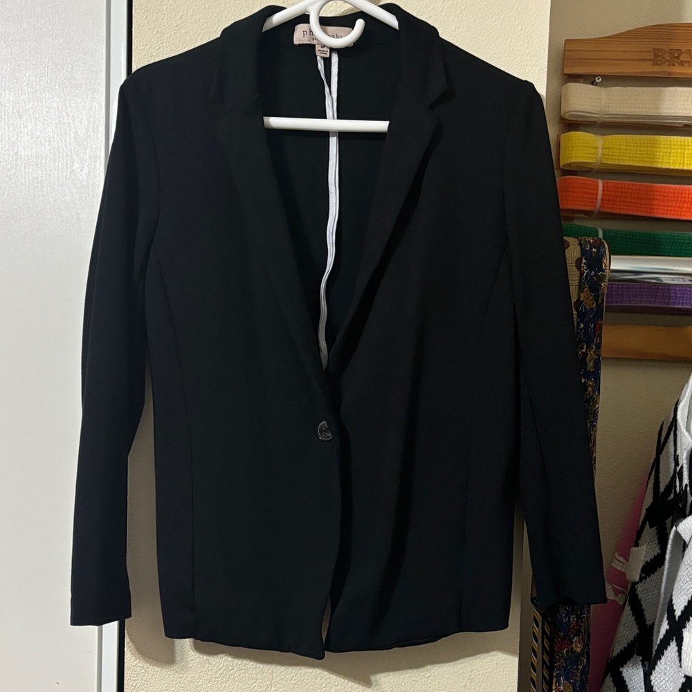 Philosophy Elegant Black Women's Blazer